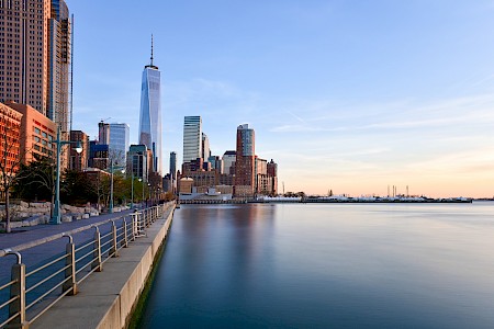 Freedom Tower from Hudson River Park